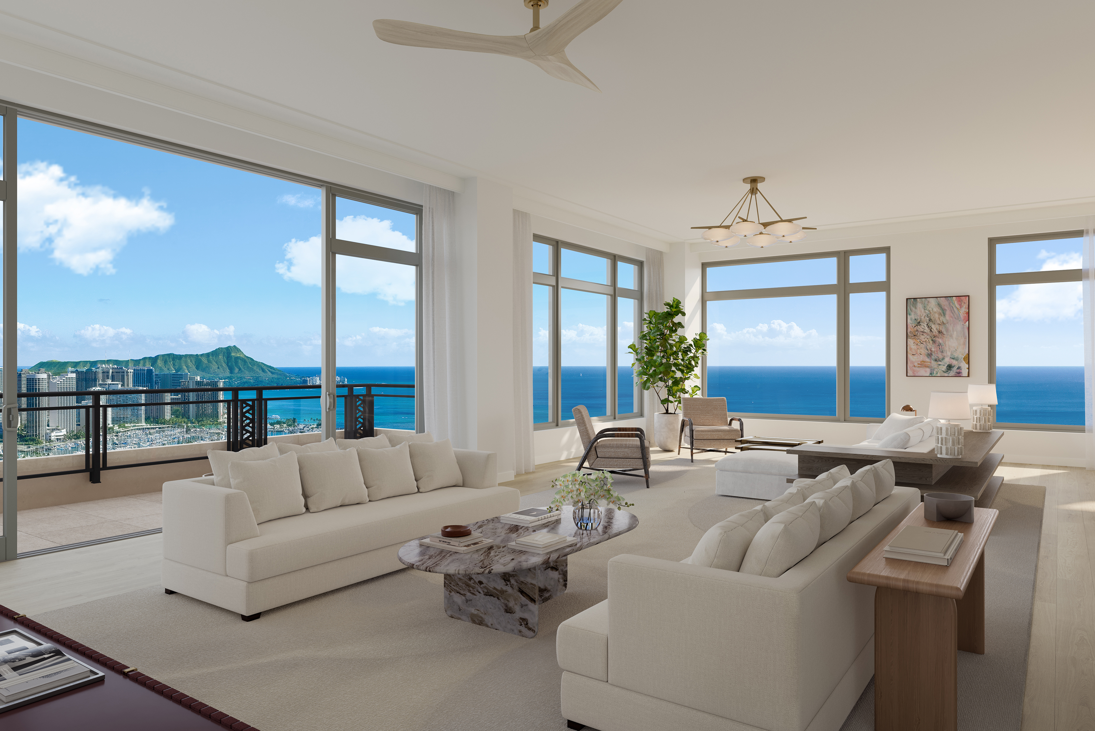 'Ilima Ward Village Penthouse Unit