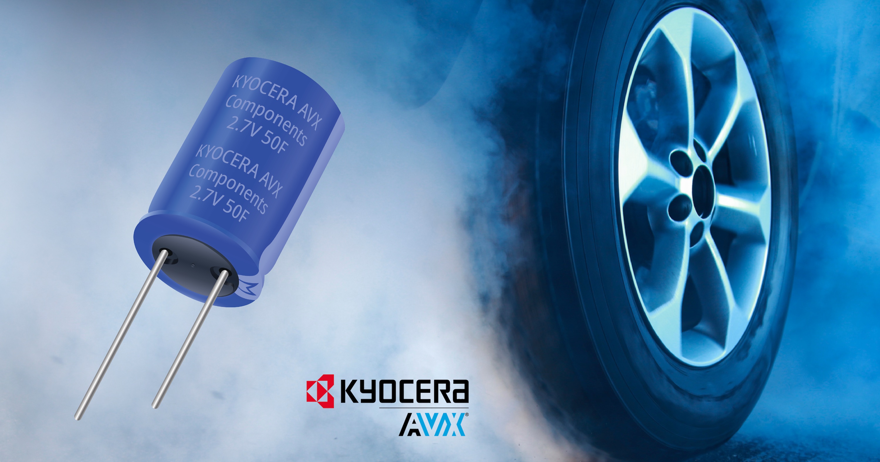 KYOCERA AVX INTRODUCES AUTOMOTIVE-QUALIFIED SUPERCAPACITORS