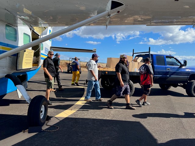 Over 65,000 Pounds of Supplies Airlifted to Support the Lahaina Community