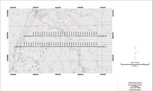 Figure 1. Ameriwest MT Survey Station Location Map RRV NV