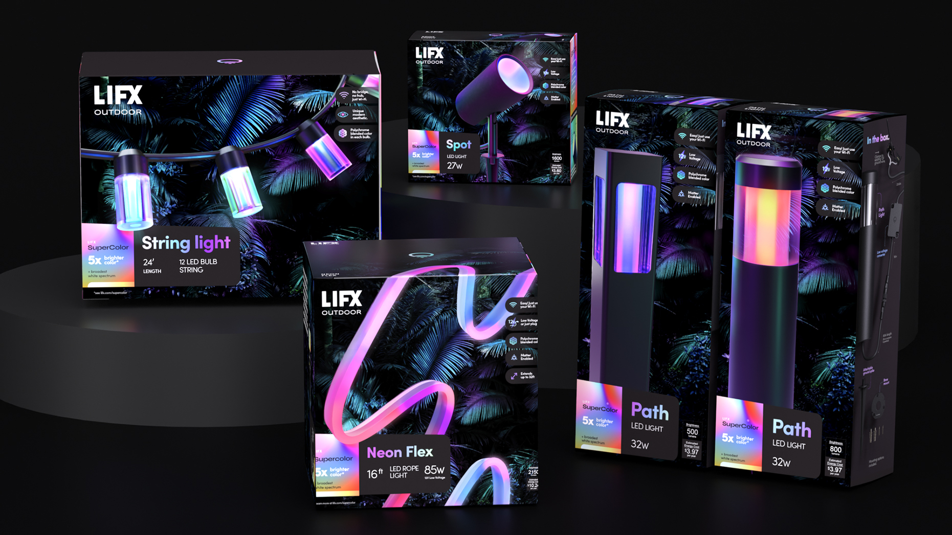 LIFX Outdoor Landscape Lights Collection