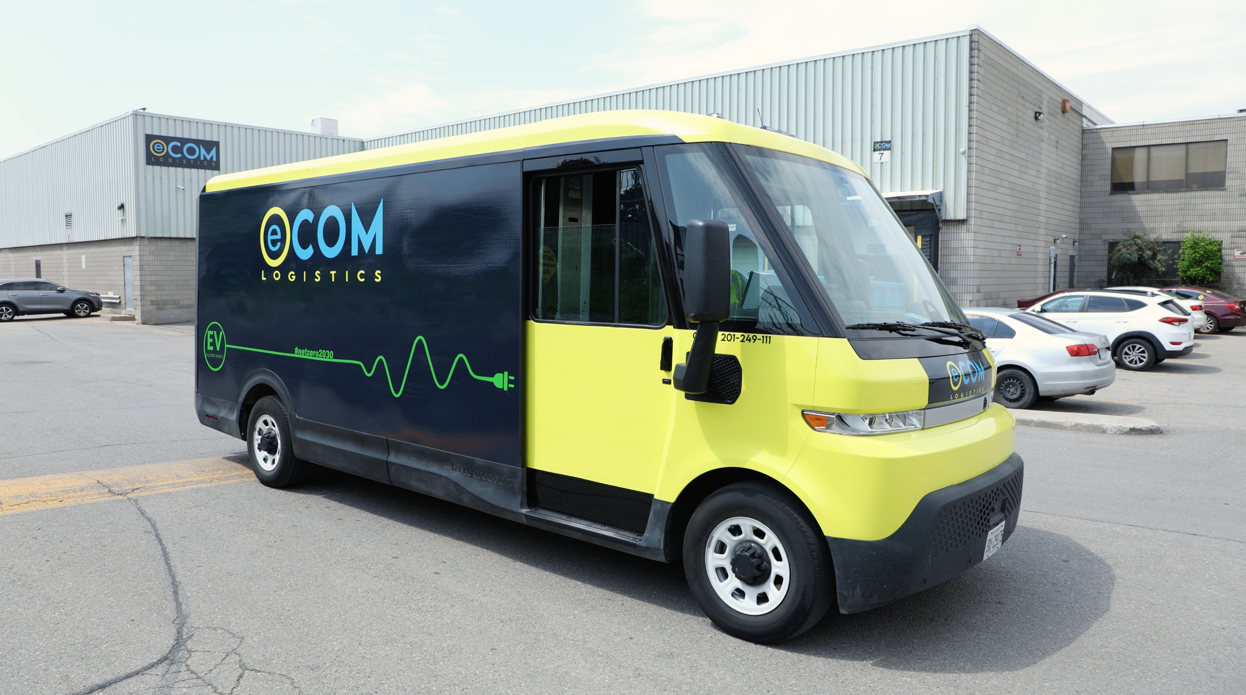 Ecom Logistics electric van