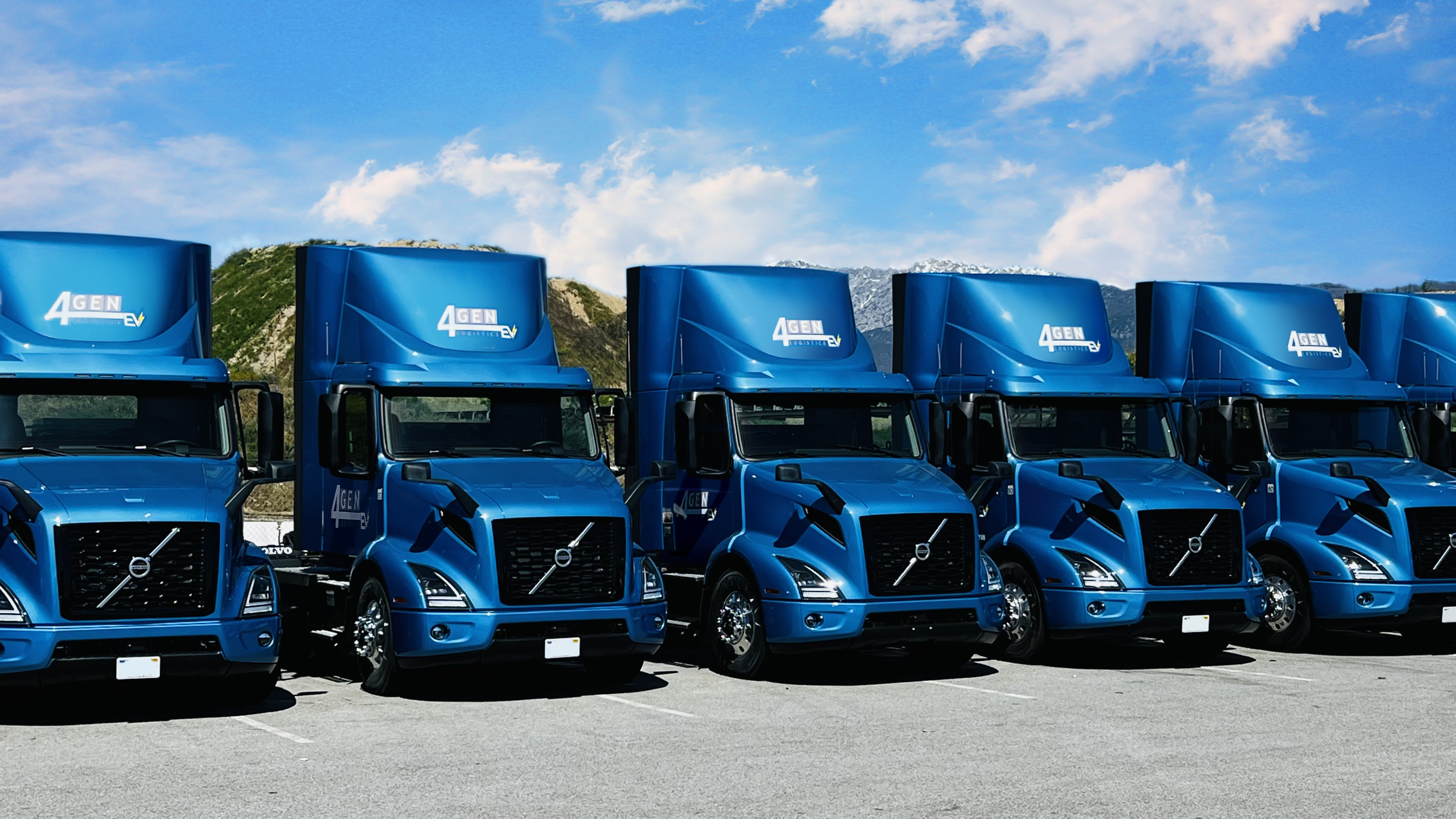 4 Gen Logistics Advances Sustainable Goods Movement with 41 Volvo VNR Electric Trucks