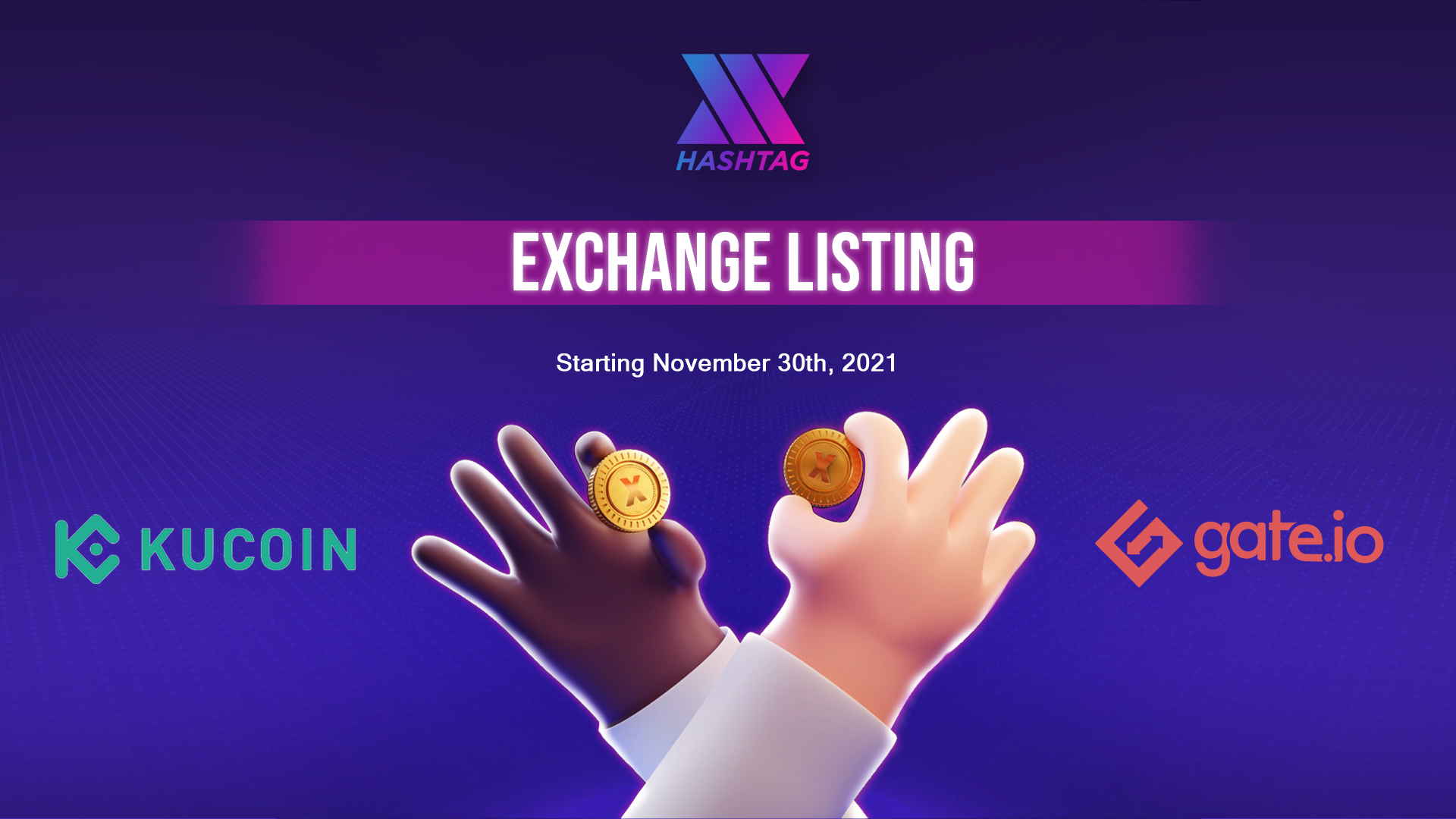 xHashtag Token ($XTAG) Gets Listed on KuCoin and Gate.io 1