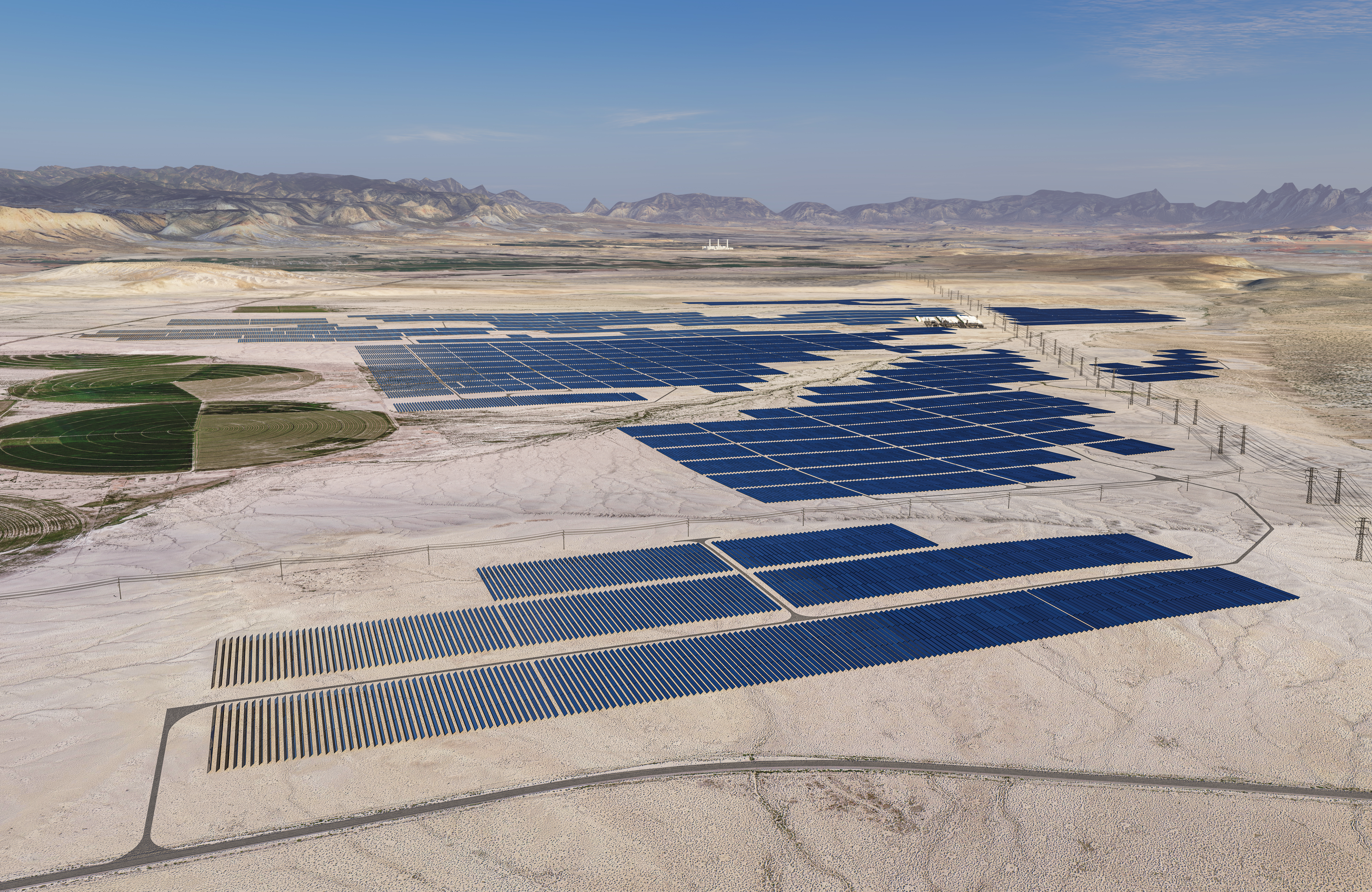 Rendering of the Green River Energy Center