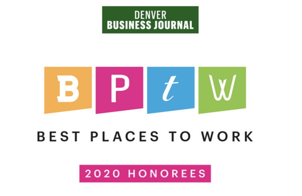 2020 Denver Business Journal Best Places to Work