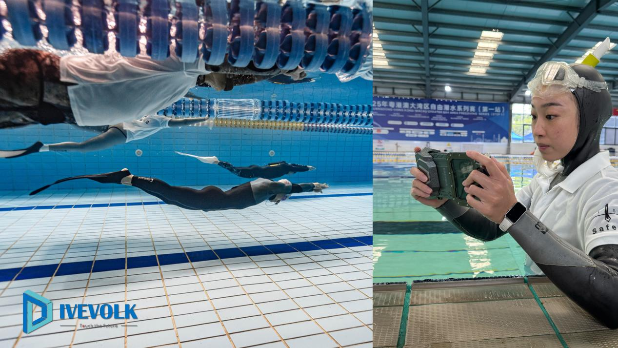 DIVEVOLK products in use at the Elevates 2025 Greater Bay Area Freediving Series event