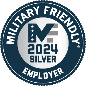 2024 Silver Military Friendly Employer Badge