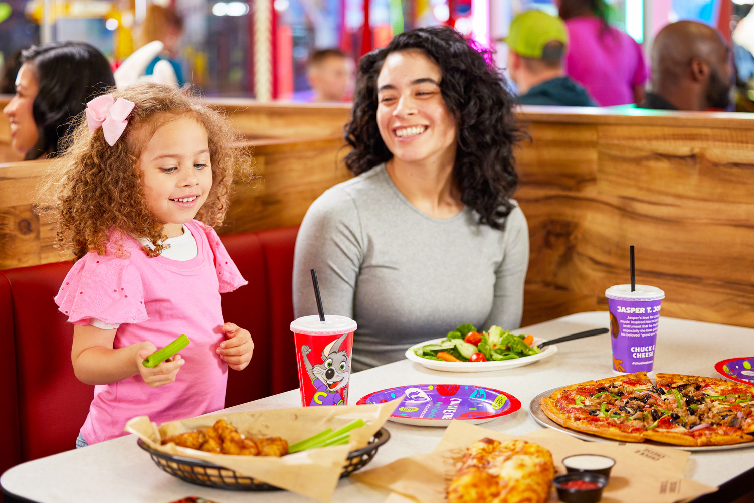 Chuck E. Cheese Pizza and More Menu