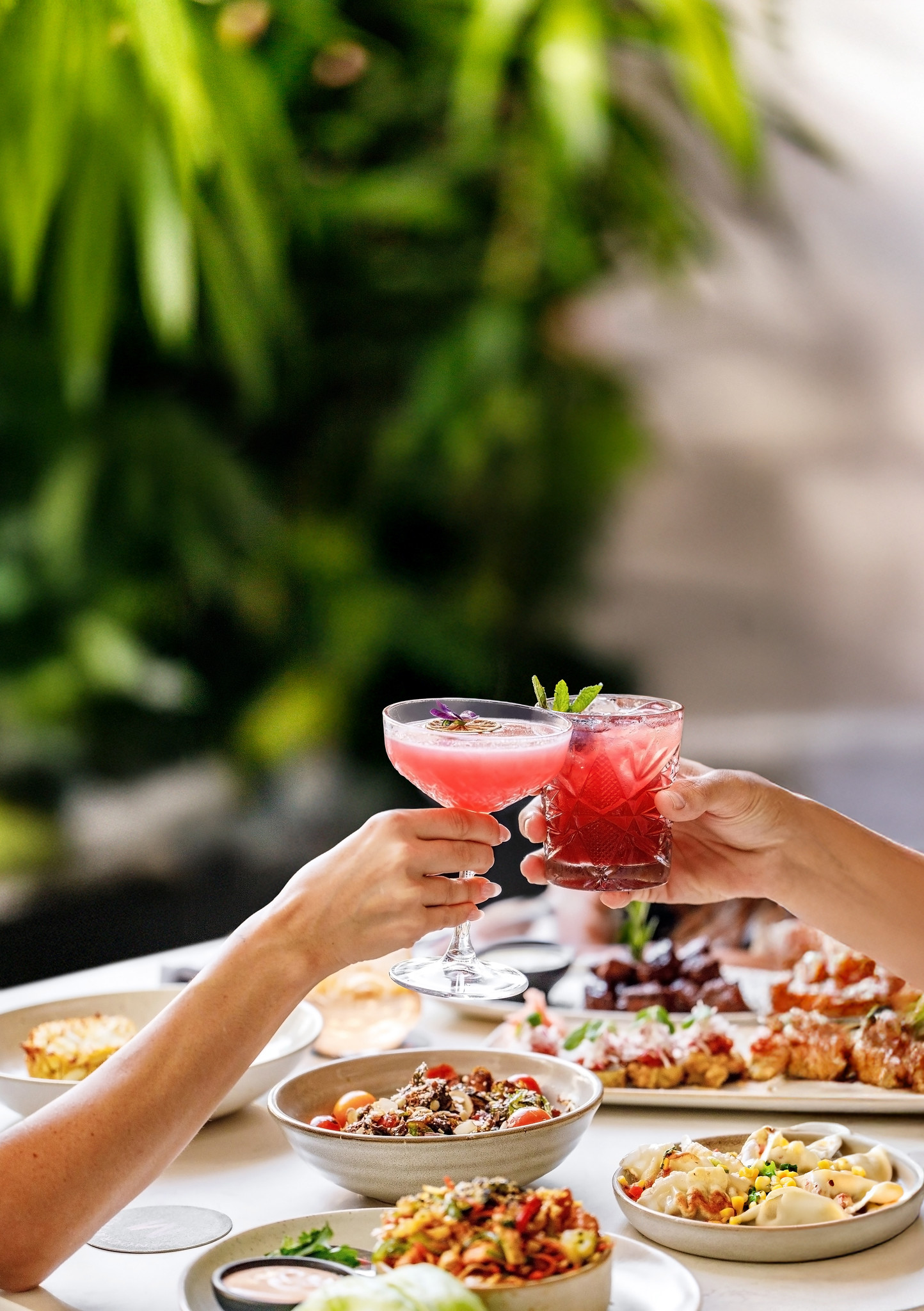 Moxies cocktails and dishes