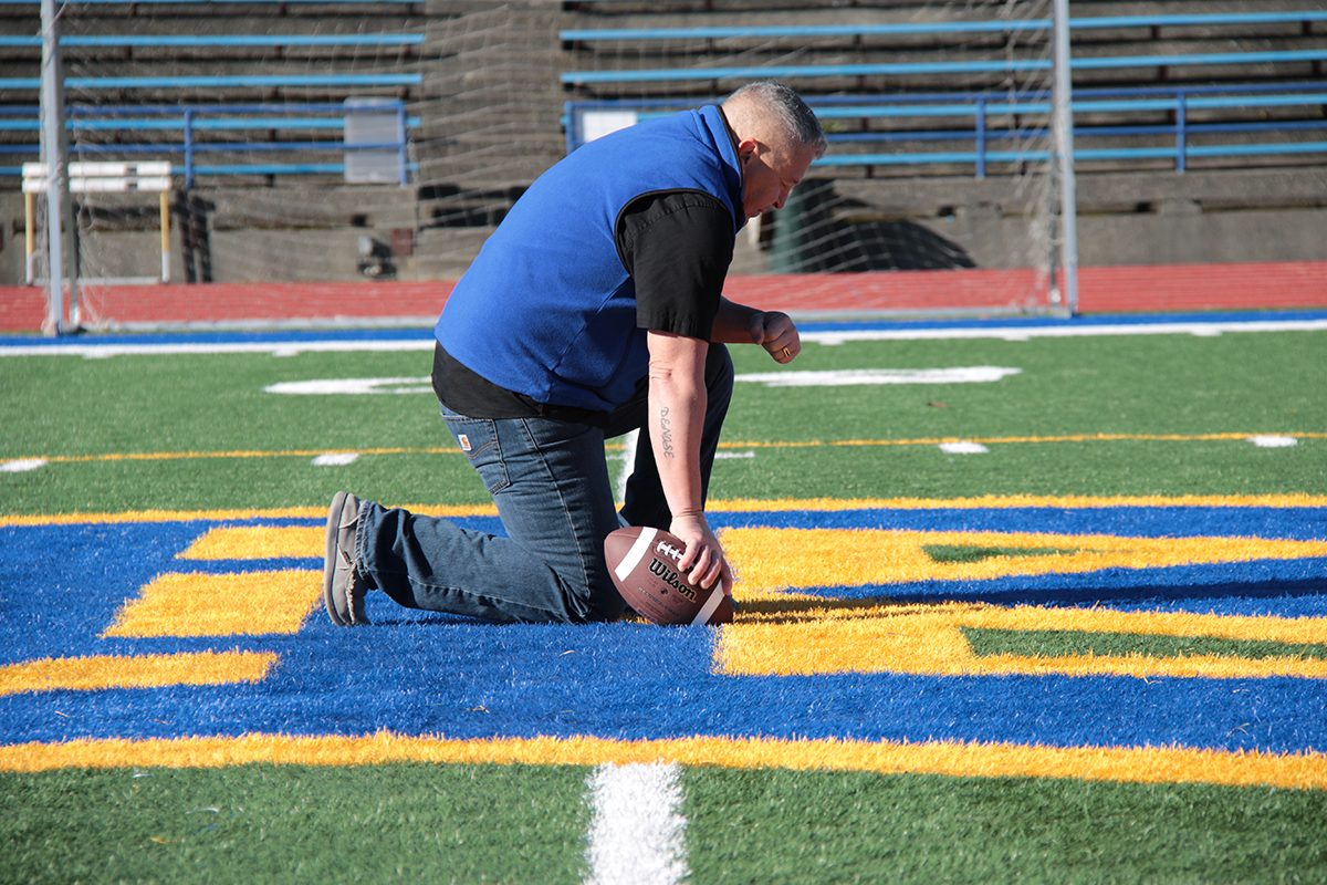 Bremerton High School Football Coach Joe Kennedy Returns to