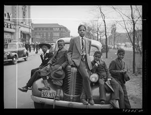 Boys on Easter morning, Southside, Chicago, Illinois, 1941.