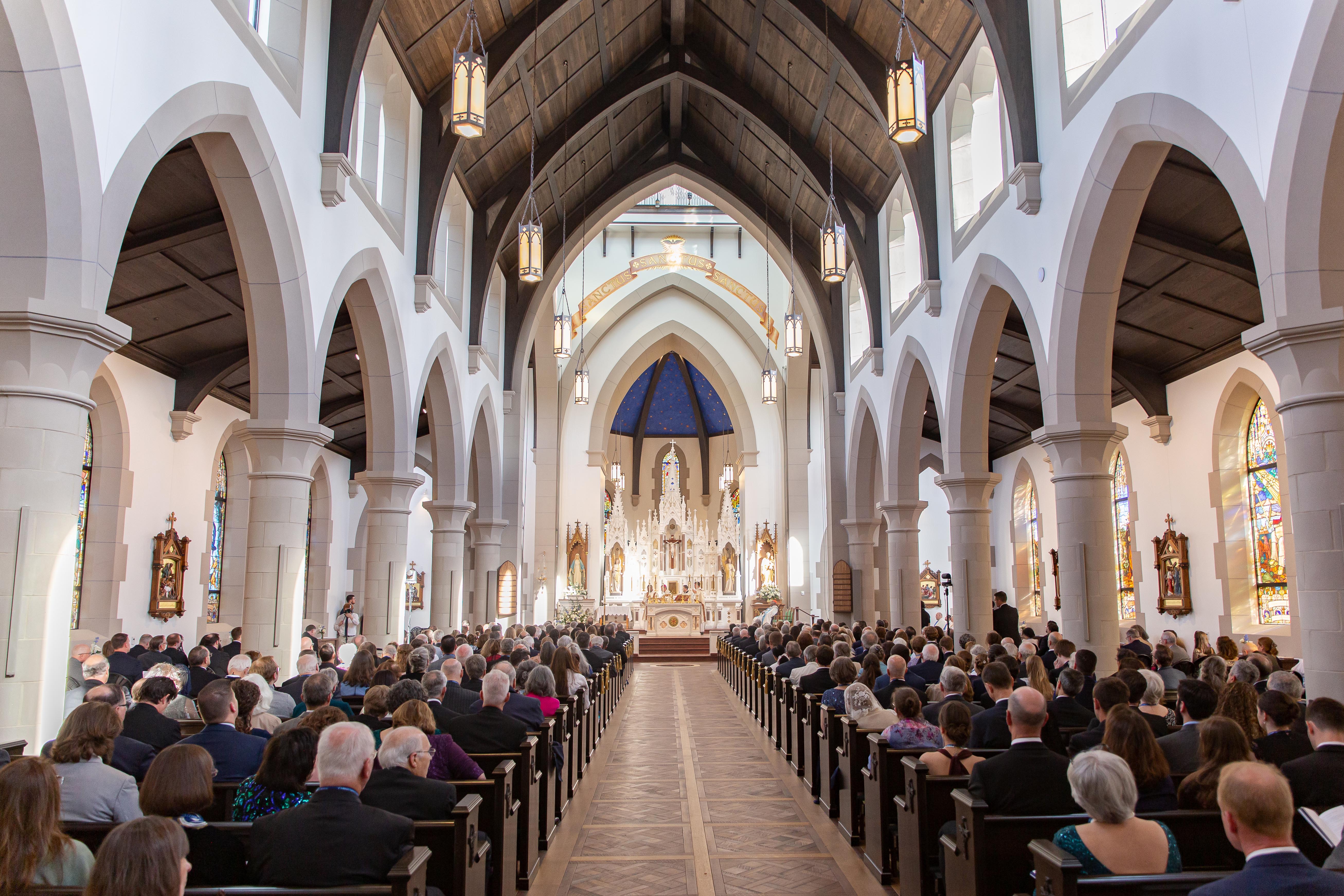 Christ the King Chapel Dedication Interior