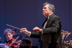 Acclaimed conductor Gerard Schwarz has given his collection of printed music to the Frost School of Music. Photo: Jenny Abreu for the University of Miami