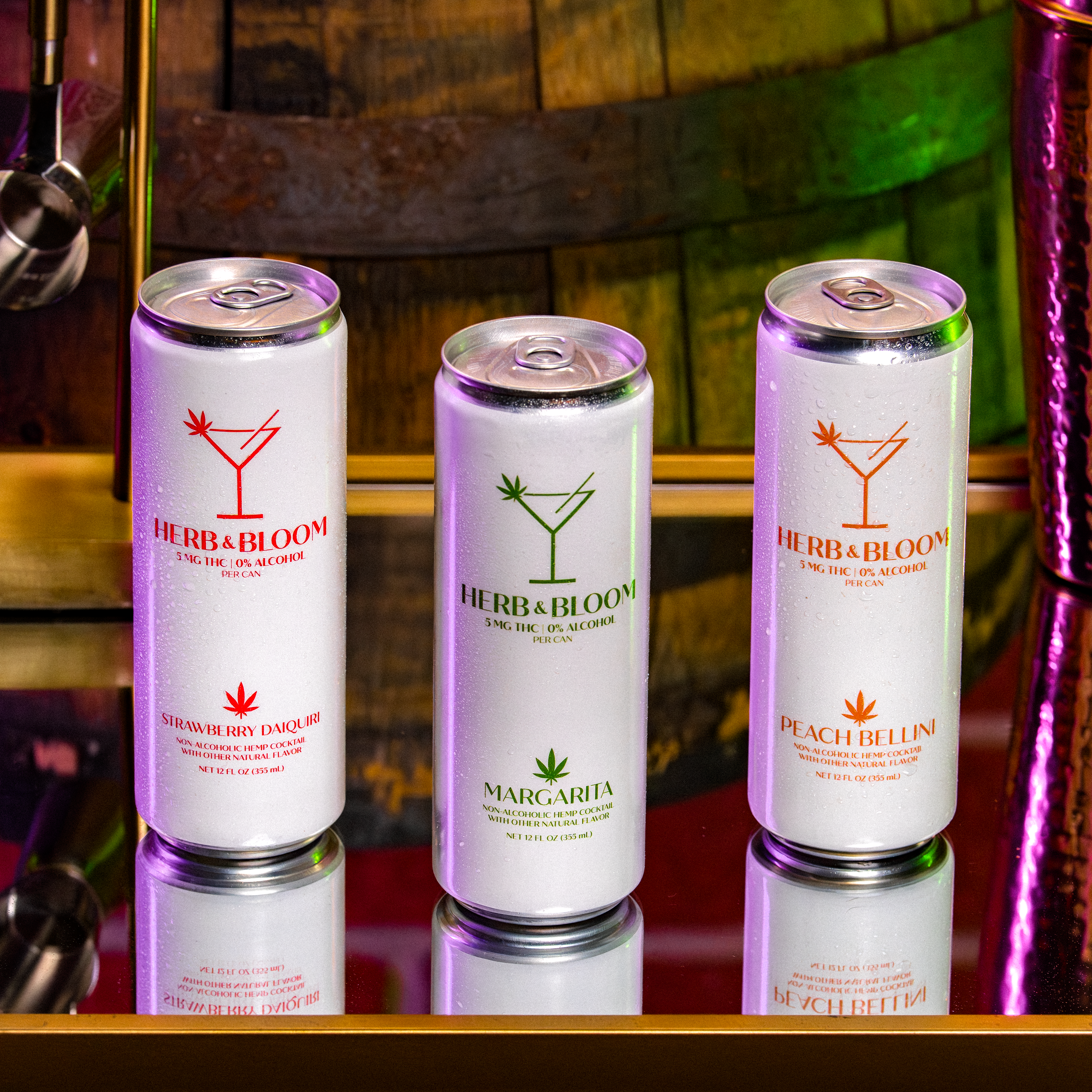 Individual can spotlight: Herb & Bloom's New Hemp-Derived Beverages