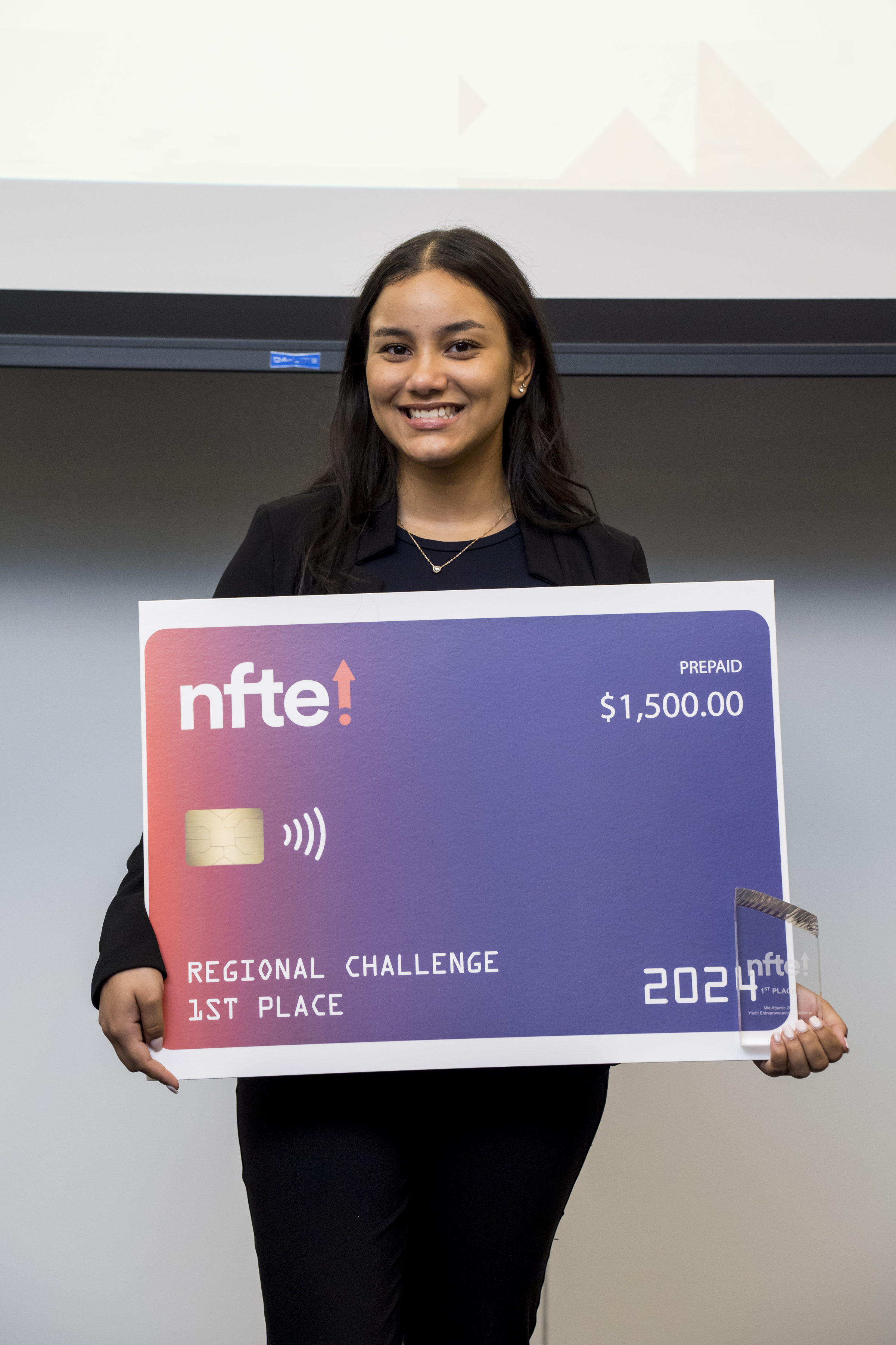 NFTE Mid-Atlantic Youth Entrepreneurship Challenge Champion