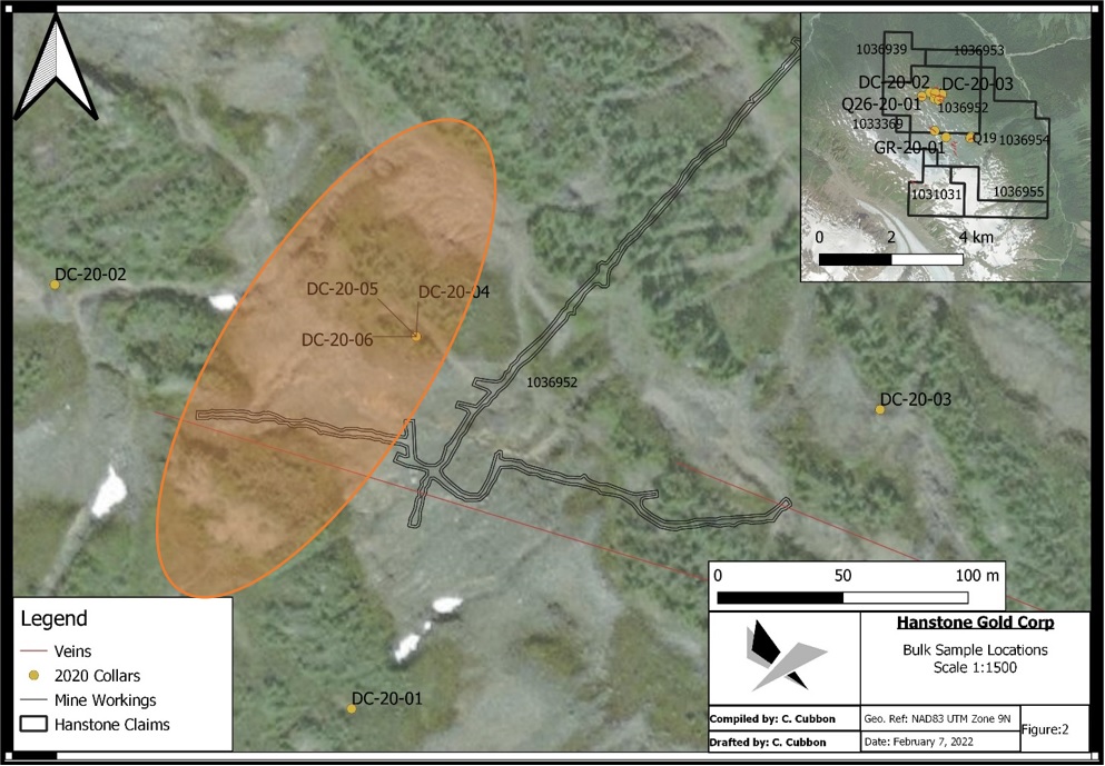 Figure 2: 2020 DC-20-04 to 06 locations