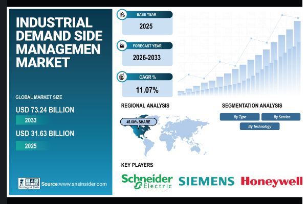 Industrial Demand Side Management Market Share & Size Report
