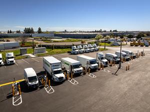 Hitachi and Penske launch large-scale electric truck charging pilot