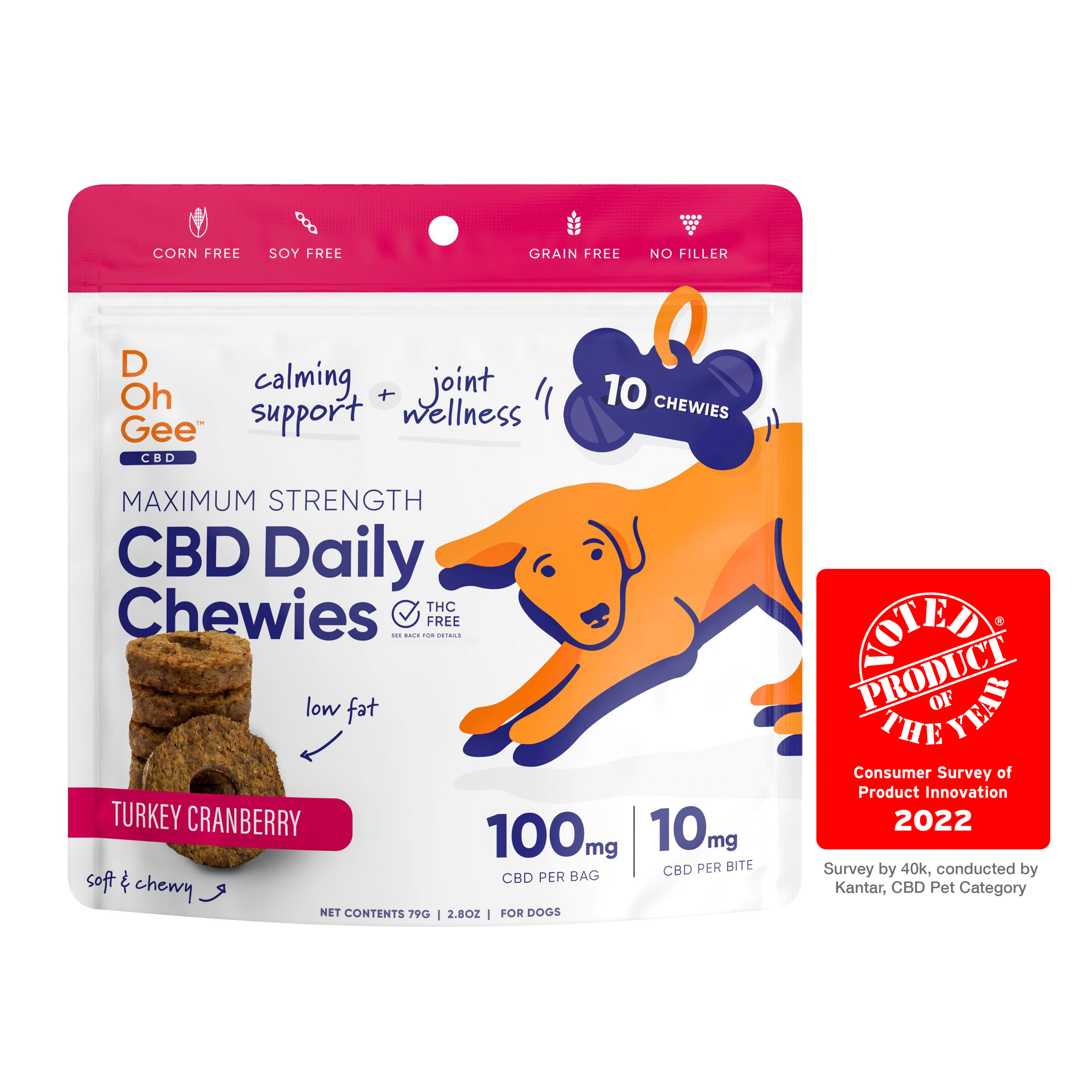 D Oh Gee CBD Daily Turkey Bites POTY 2022