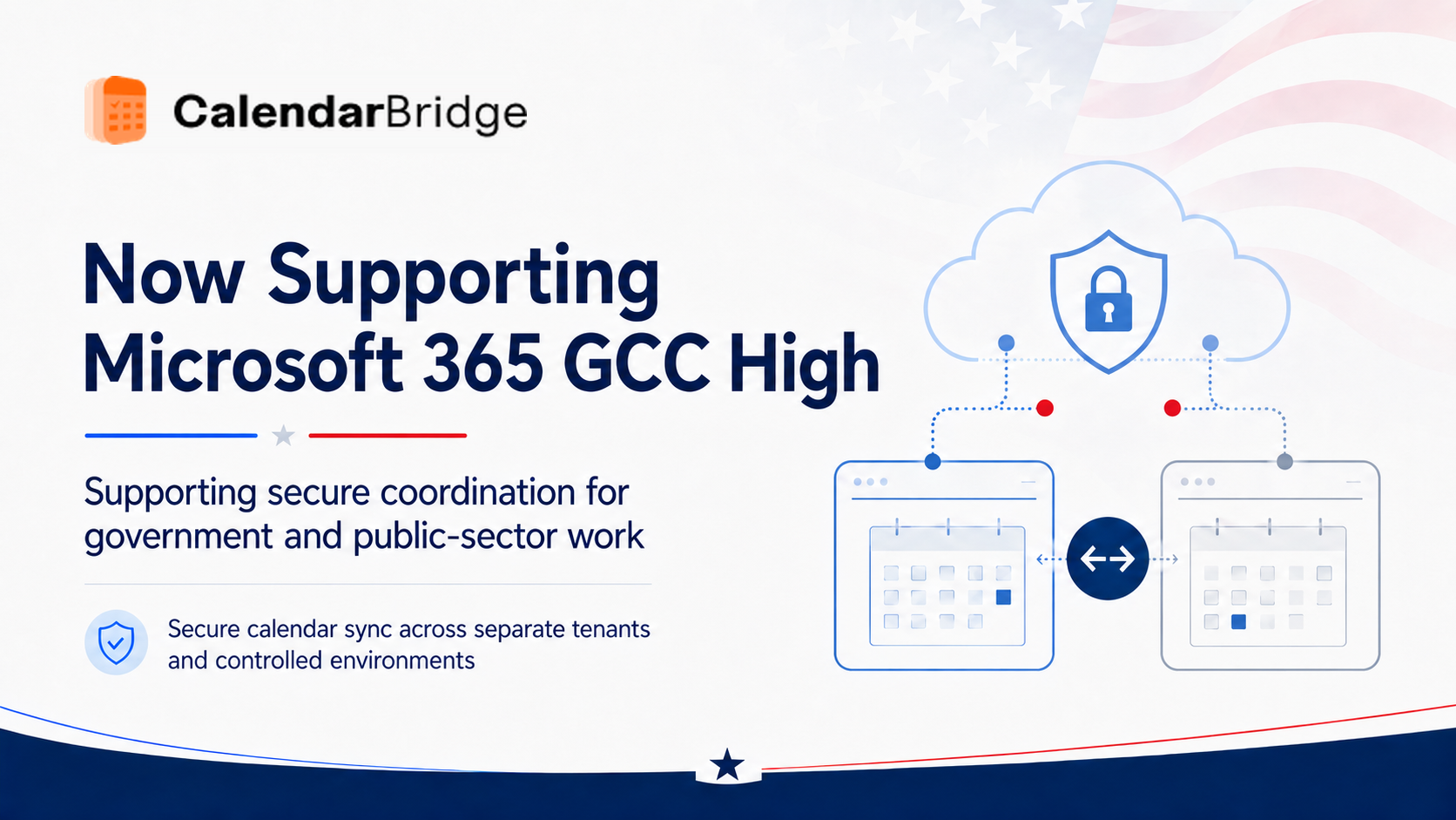 CalendarBridge Announces Support for Microsoft 365 GCC High Environments