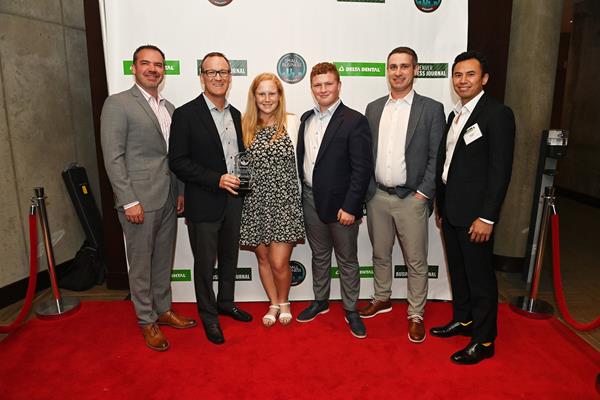 GOLFTEC Team at Denver Business Journal Awards Banquet