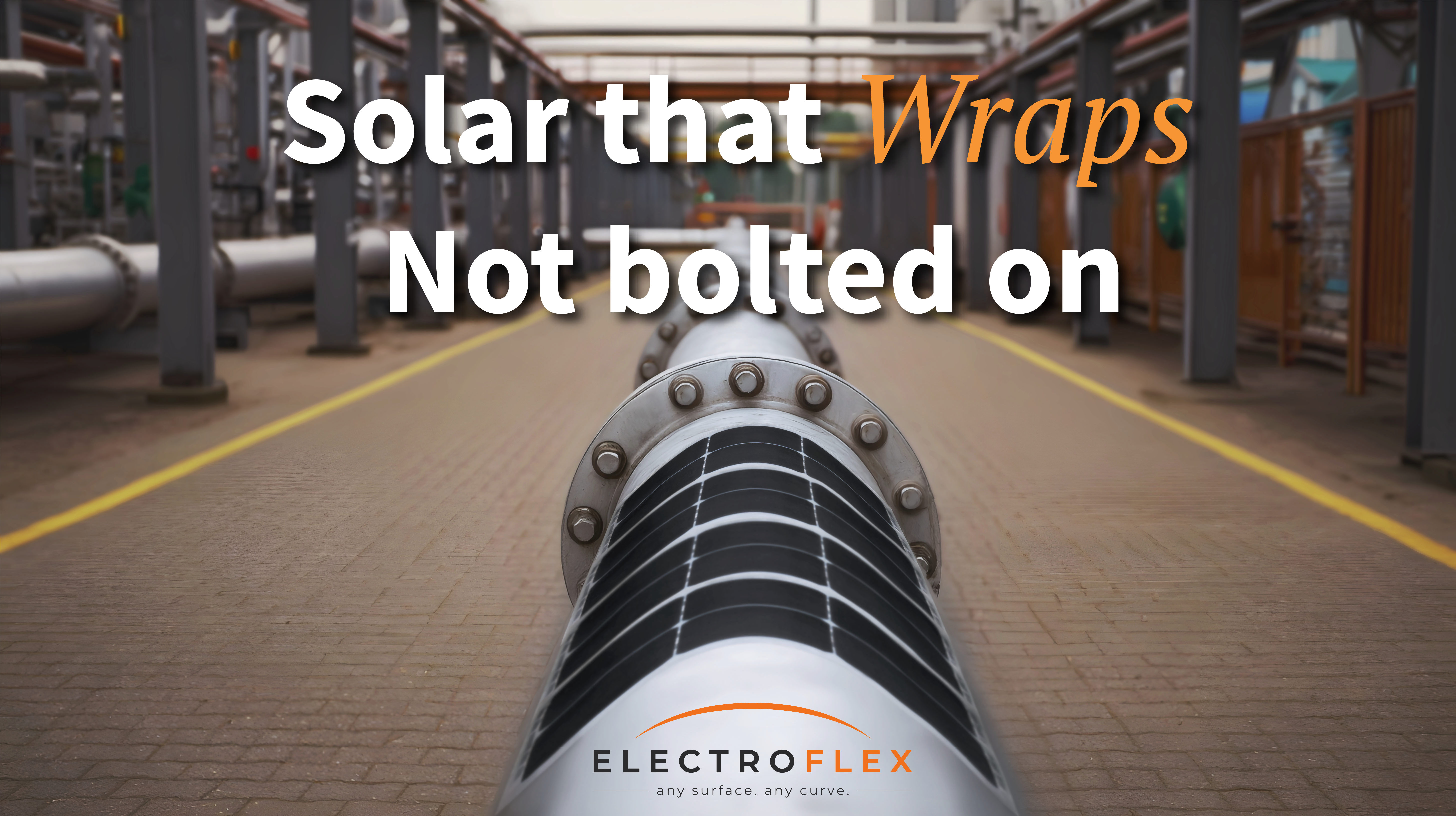 ElectroFlex® Applied to Curved Pipeline