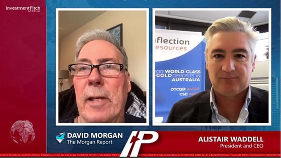 Inflection Resources’ President and CEO, Alistair Waddell, discusses Definitive Agreement with AngloGold Ashanti in Video Interview with David Morgan of Morgan Report: Inflection Resources’ President and CEO, Alistair Waddell, discusses Definitive Agreement with AngloGold Ashanti in Video Interview with David Morgan of Morgan Report