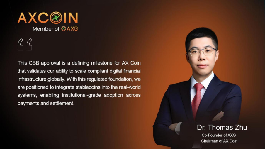 Nasdaq-Listed AXG Secures Bahrain’s First Stablecoin Issuer License to Target $250 Trillion Global Cross-Border Payments Market via On-Chain Channels2