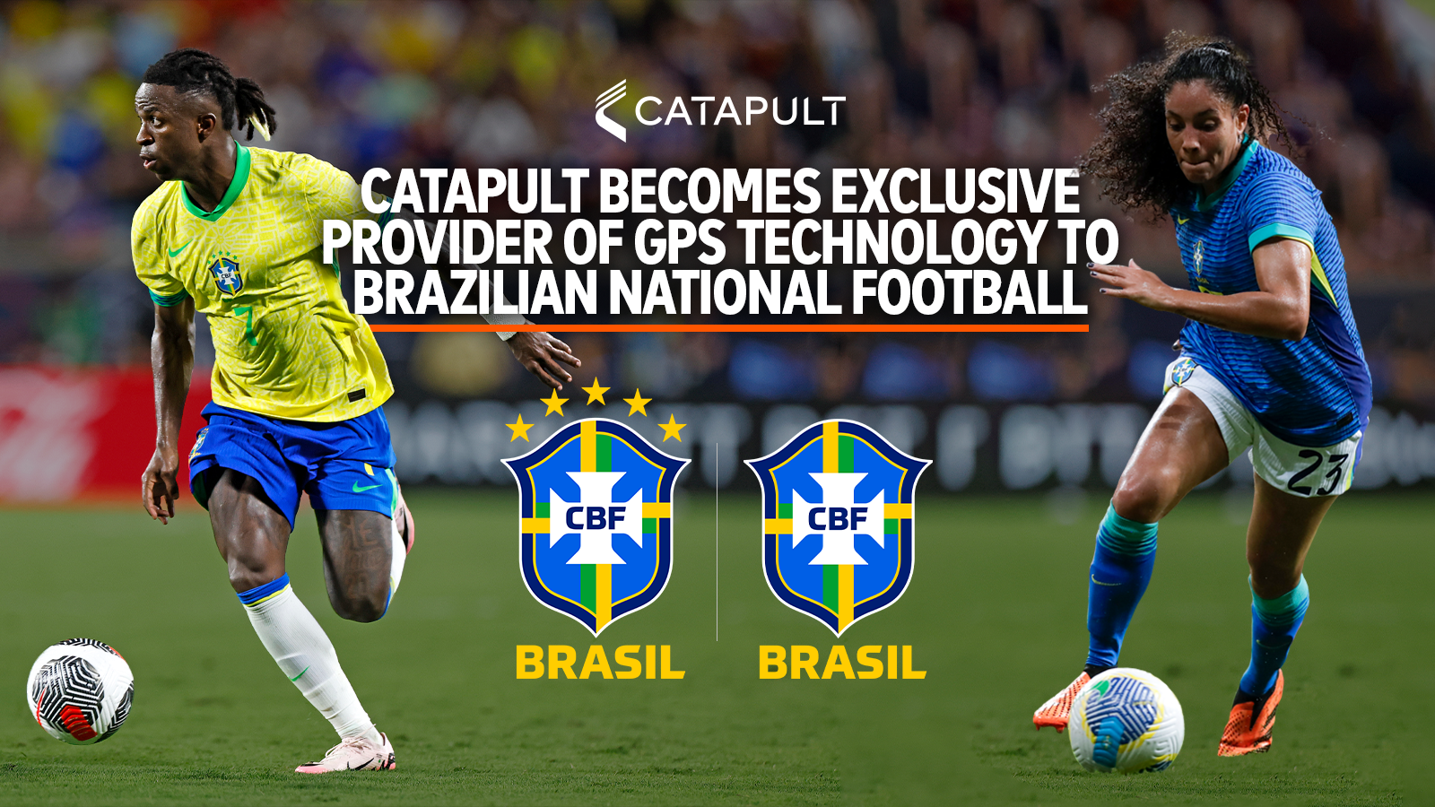 Catapult Becomes Exclusive Provider To Brazilian National Football Teams 