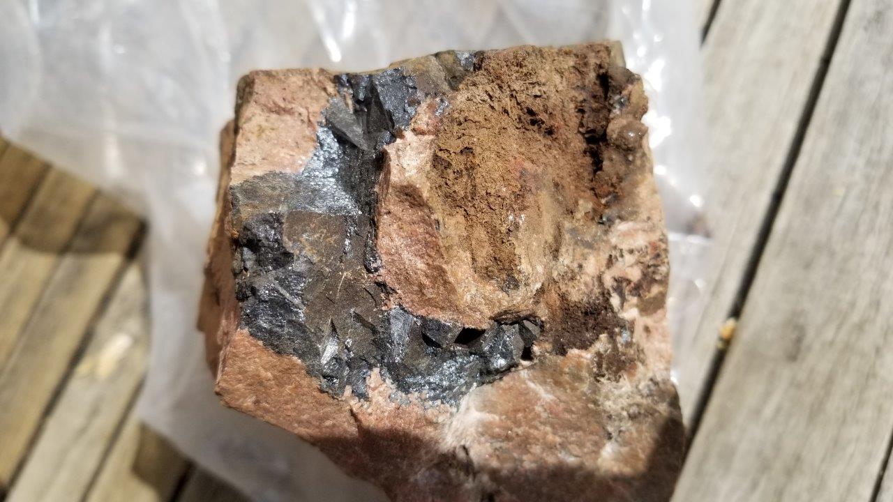 Niobium Oxide Minerals In Carbonatite At Notre Dame Project