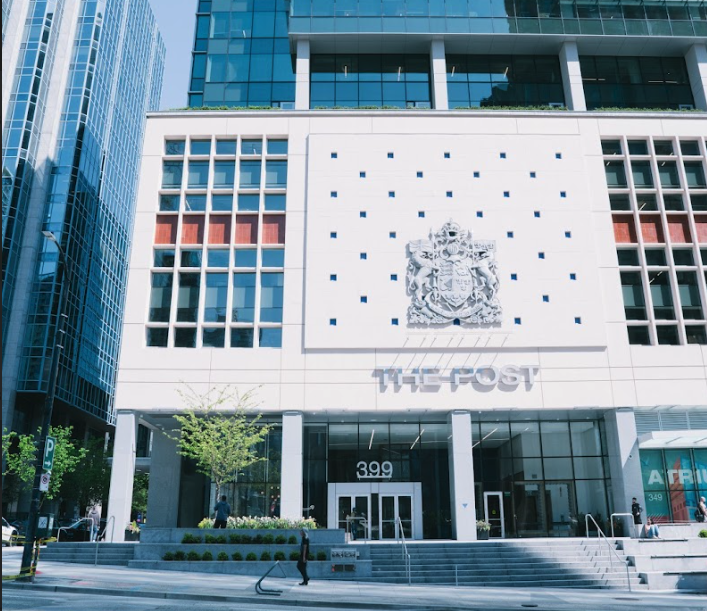 399 The Post, a landmark heritage building.