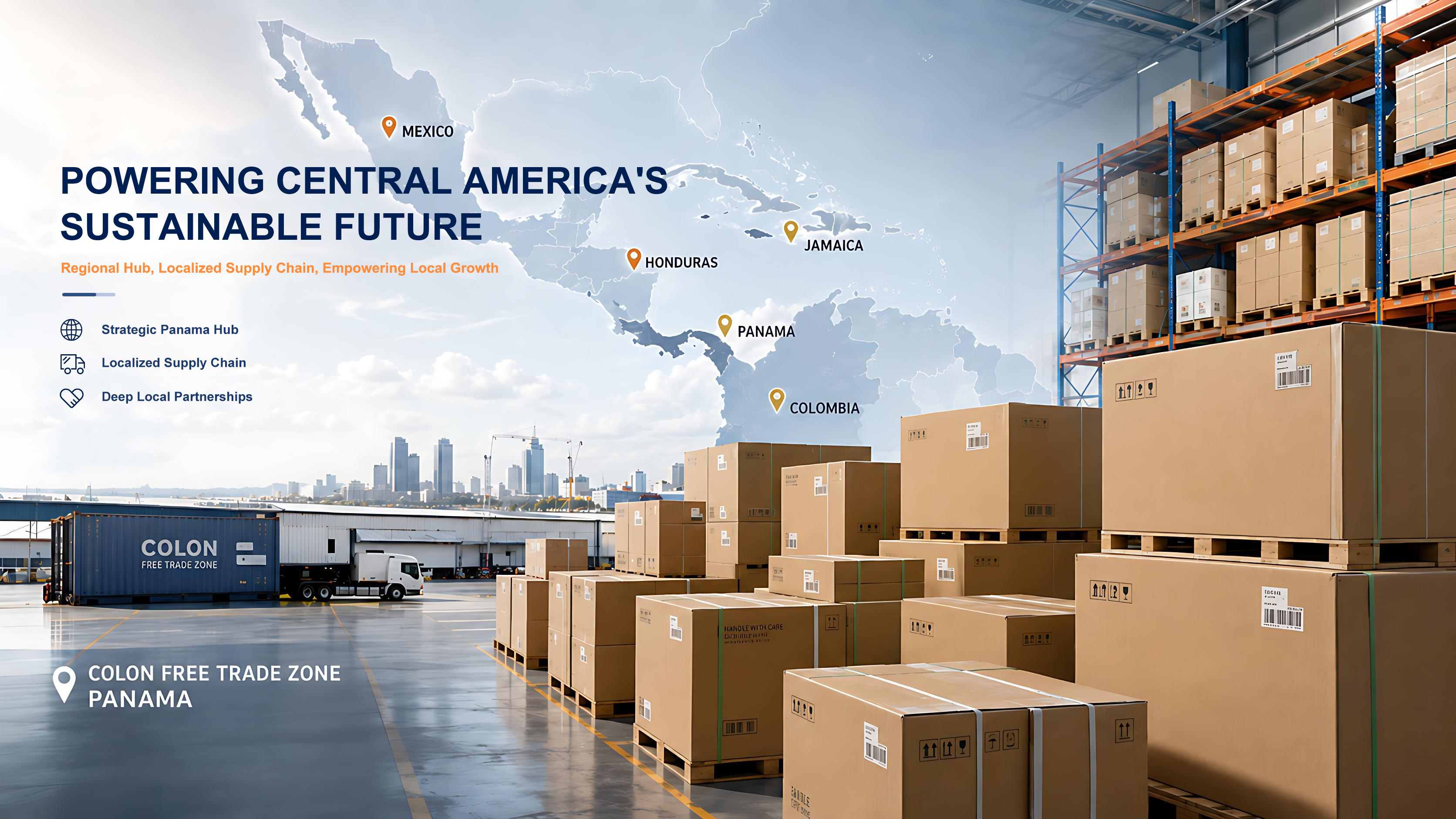 KTECH Panama logistics hub and warehouse