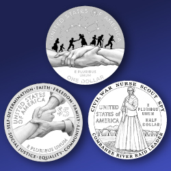 Harriet Tubman Commemorative Coins 