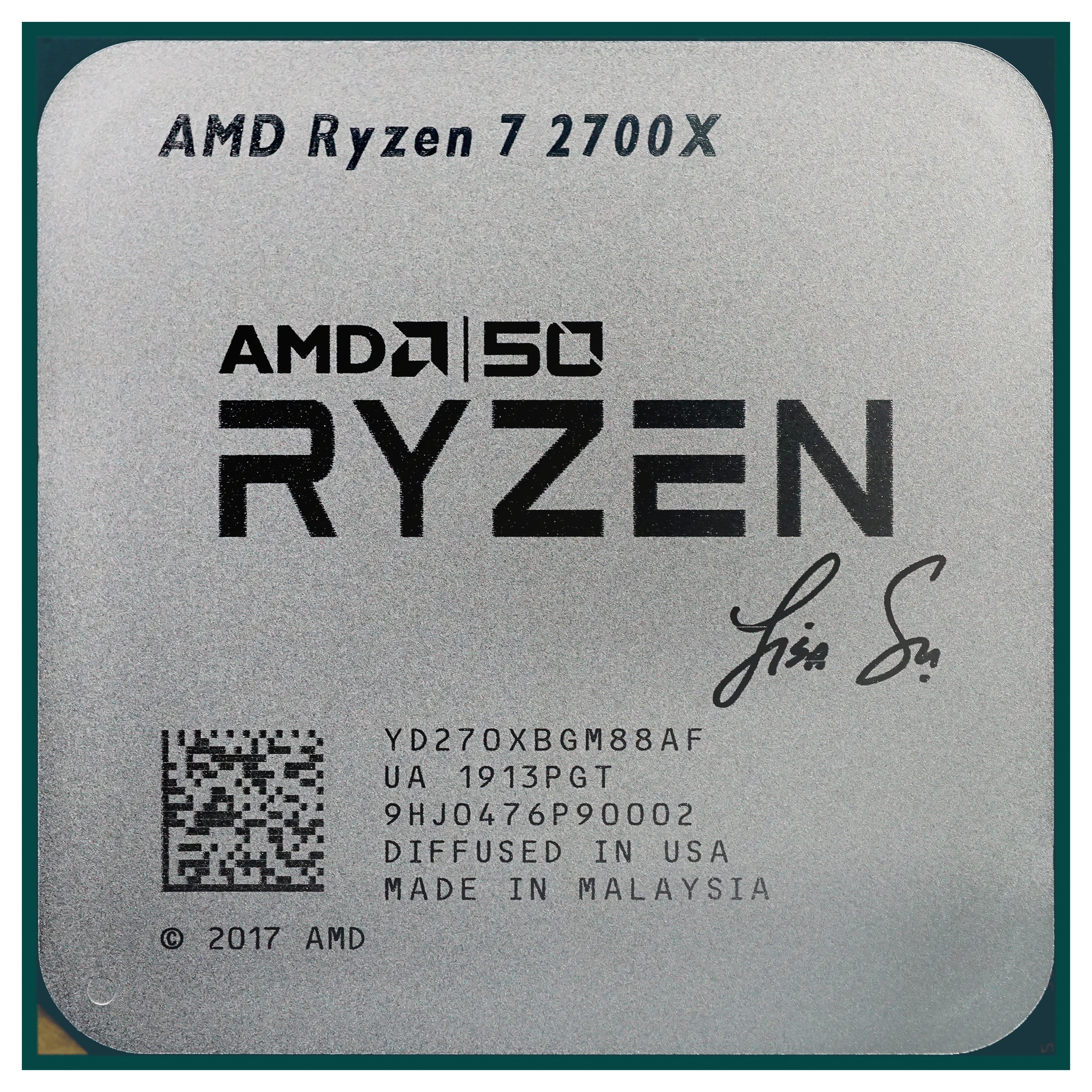 AMD_Ryzen_7_2700X_Lisa Su Signature