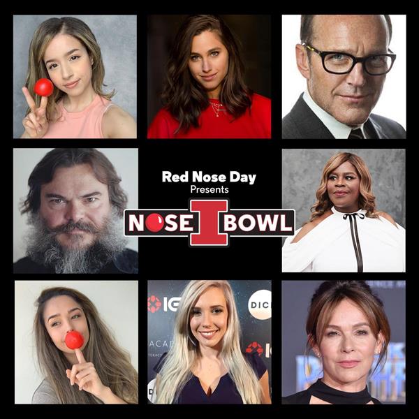 Red Nose Day's first ever ‘Nose Bowl’ livetstream fundraiser will include Jack Black, Retta, Clark Gregg and Jennifer Grey along with top influencers Pokimane, Valkyrae, Jacksepticeye, and more. Co-hosted by Alanah Pearce and Hayli “HayliNic” Baez. They will all come together with viewers to have fun, raise money and change lives through livestreamed competitions that take gameplay to a whole new level of excitement and engagement.