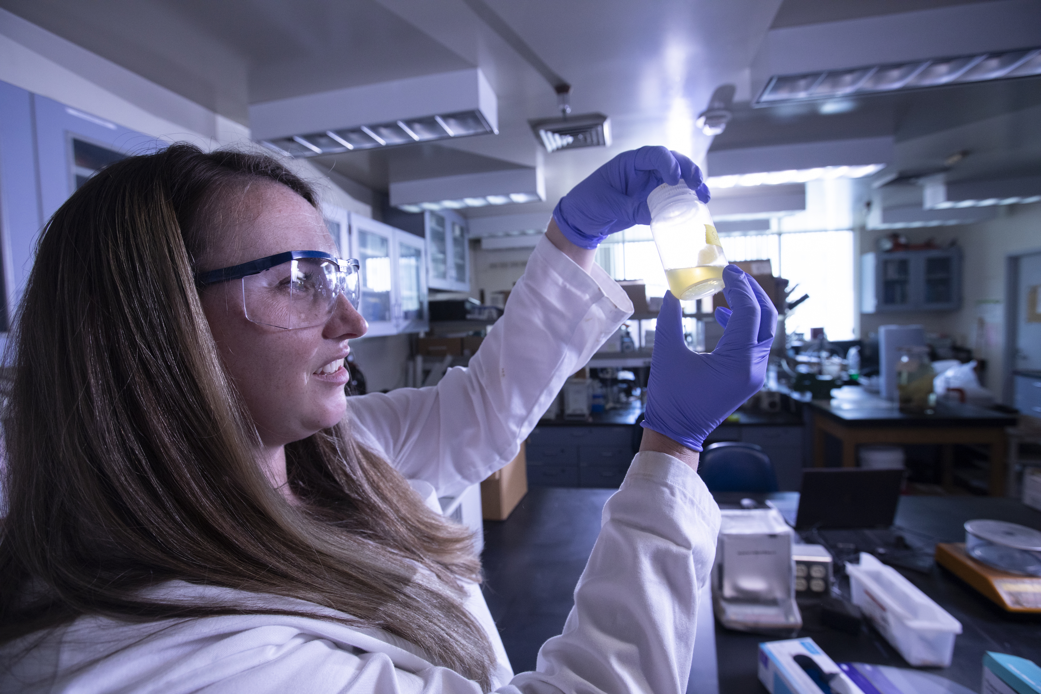 Cal State Fullerton graduate student researcher Chelsea Bowers is studying how microplastics are affecting Pacific sardines, an essential part of the oceanic food chain and a commercial food fish that ultimately leads to our dinner tables.