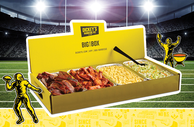 Dickey's Big Yellow Box Deal Tailgating