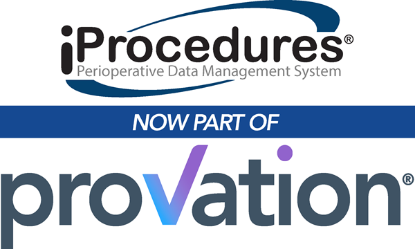 With iProcedures, Provation will further expand its portfolio of comprehensive solutions to include iPro Anesthesia, a cloud-based Anesthesia Information Management System (AIMS) designed by practicing anesthesiologists to automate and simplify anesthesia documentation, standardize the collection of quality measures, improve operational efficiencies, and optimize charge capture.