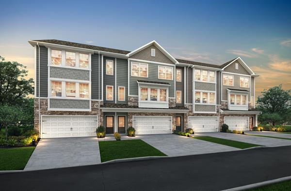 Riverwalk by LGI Homes is now open with single-family townhomes, all with three bedrooms.