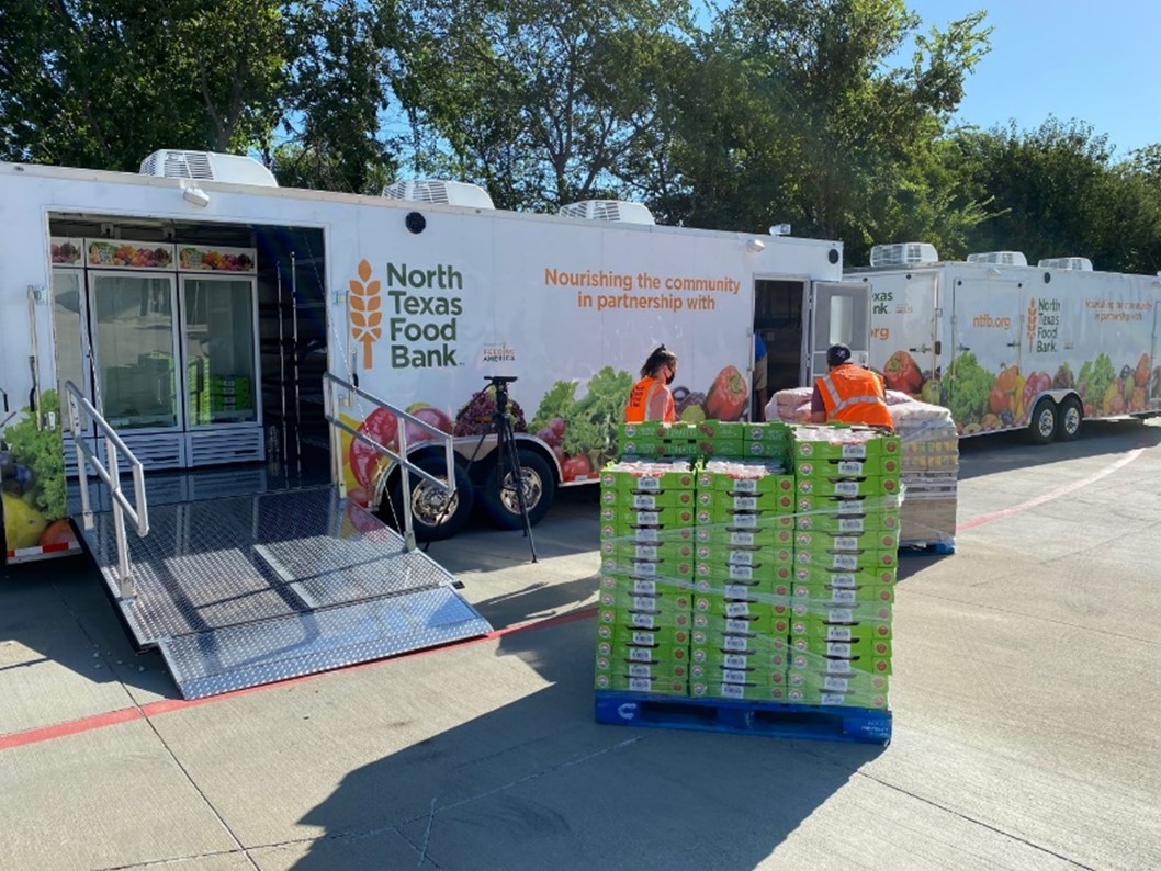 North Texas Food Bank Container Pantry