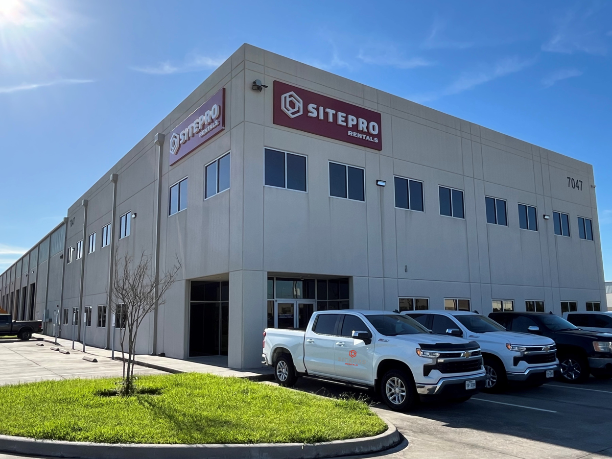 SitePro Rentals relocates to larger, more expansive facility in Houston, TX