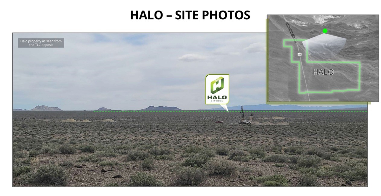 Figure 2 A photo of the Halo project site