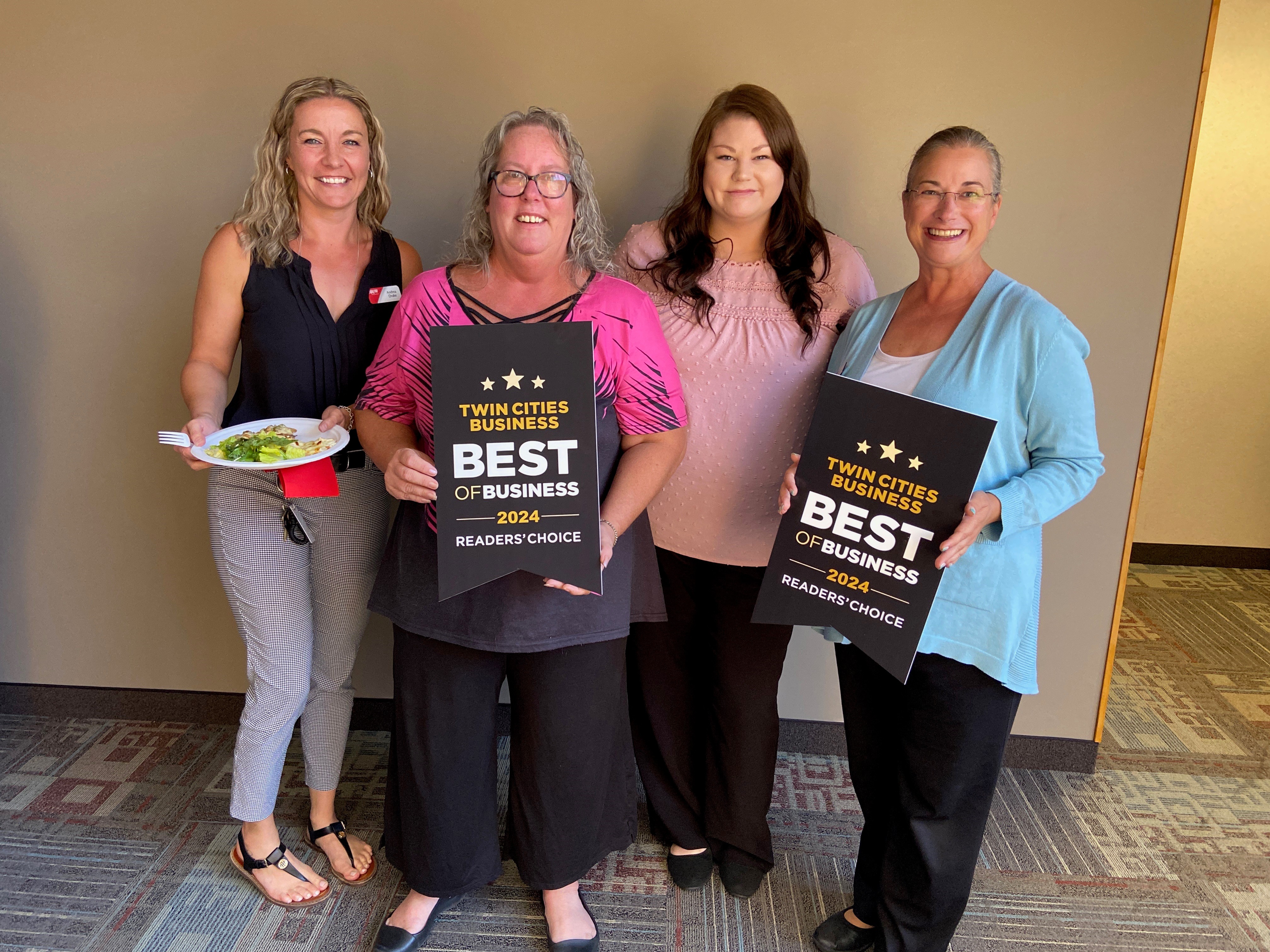 TopLine Financial Credit Union Receives Three Twin Cities Business 2024 Reader's Choice Awards