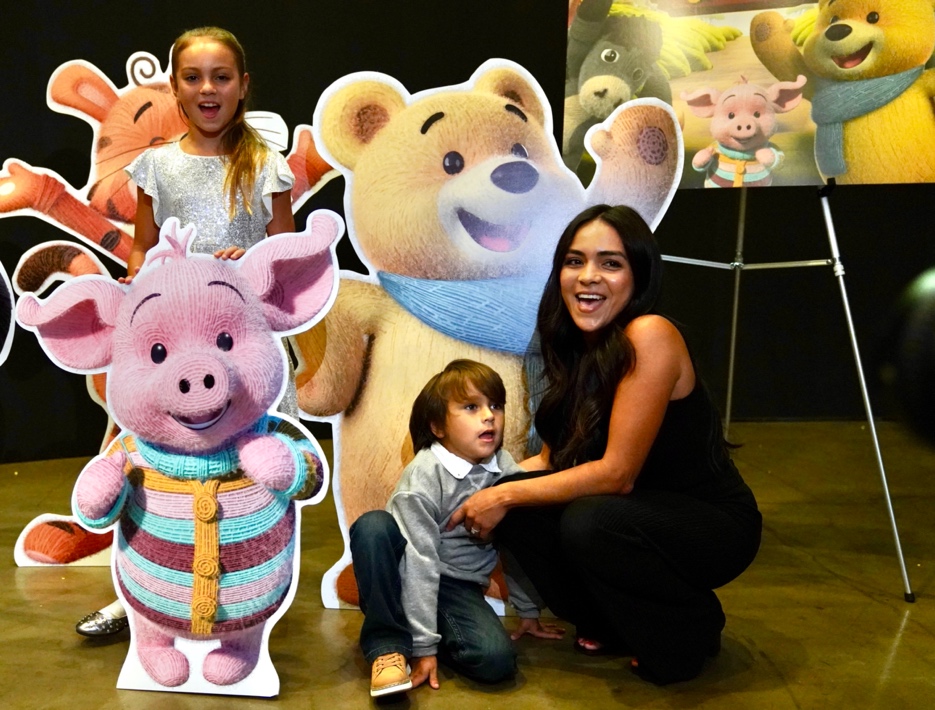 Attendees at yesterday’s sneak peek of footage from Hundred Acre Wood’s: Winnie and Friends