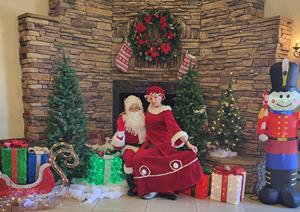 Santa Clause Visits Rancho Sahuarita