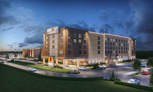 The Derby City Gaming expansion will include a five-story hotel.
