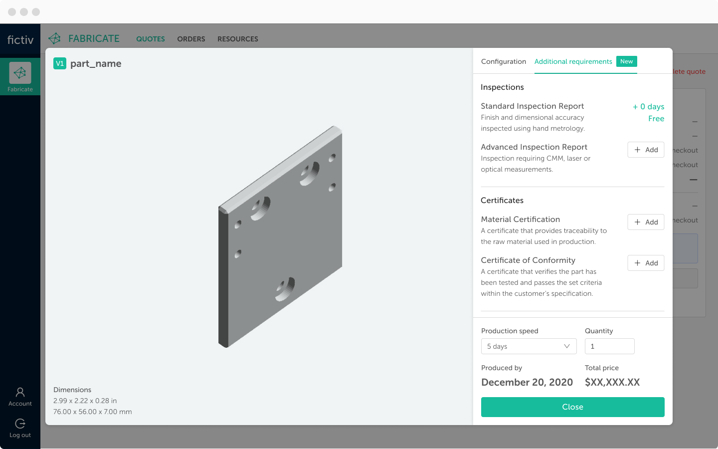 Quality-Services-Panel