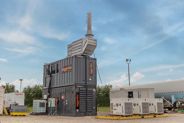 Aggreko's 1300 kW Ultra-Low Emissions Package