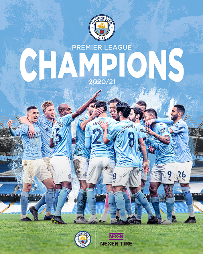 Nexen Tire congratulates partner Manchester City on stunning Premier League victory